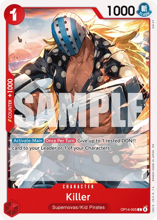 OP14-005 Killer [JP]