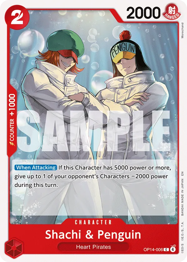 OP14-006 Shachi & Penguin [JP]