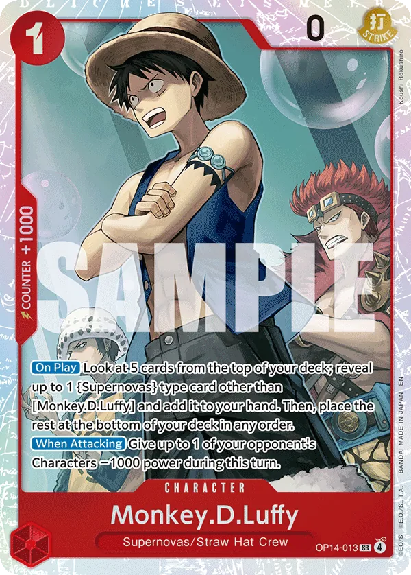 OP14-013 Monkey.D.Luffy [JP]