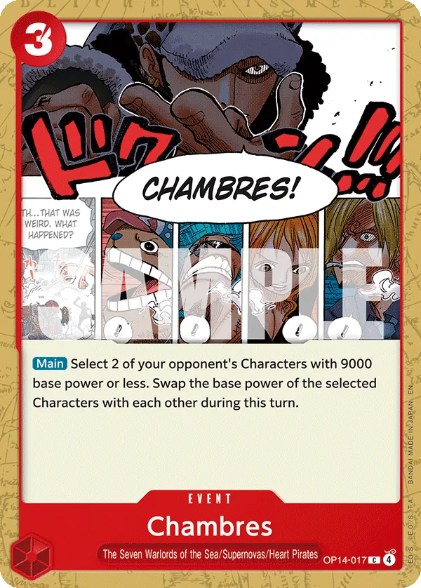OP14-017 Chambres [JP]