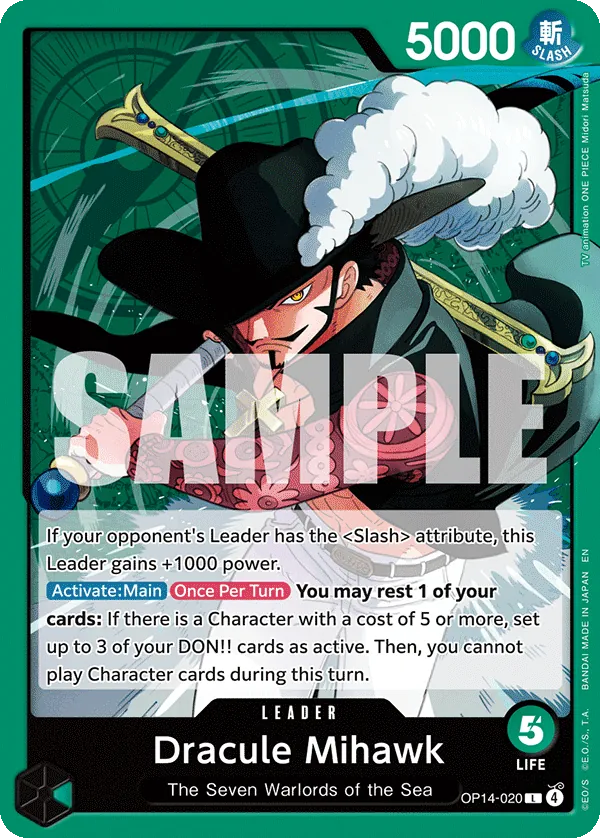 OP14-020 Dracule Mihawk [JP]