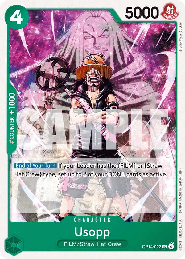 OP14-022 Usopp [JP]
