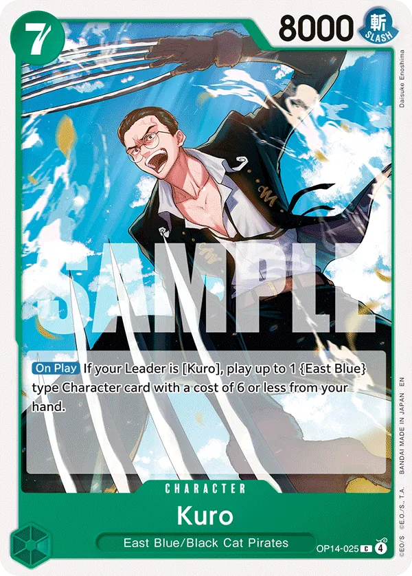 OP14-025 Kuro [JP]