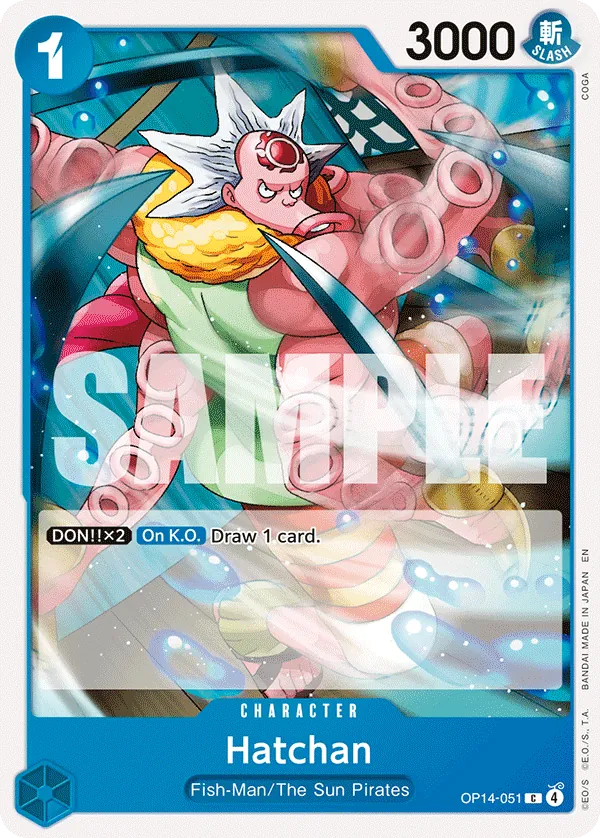 OP14-051 Hatchan [JP]