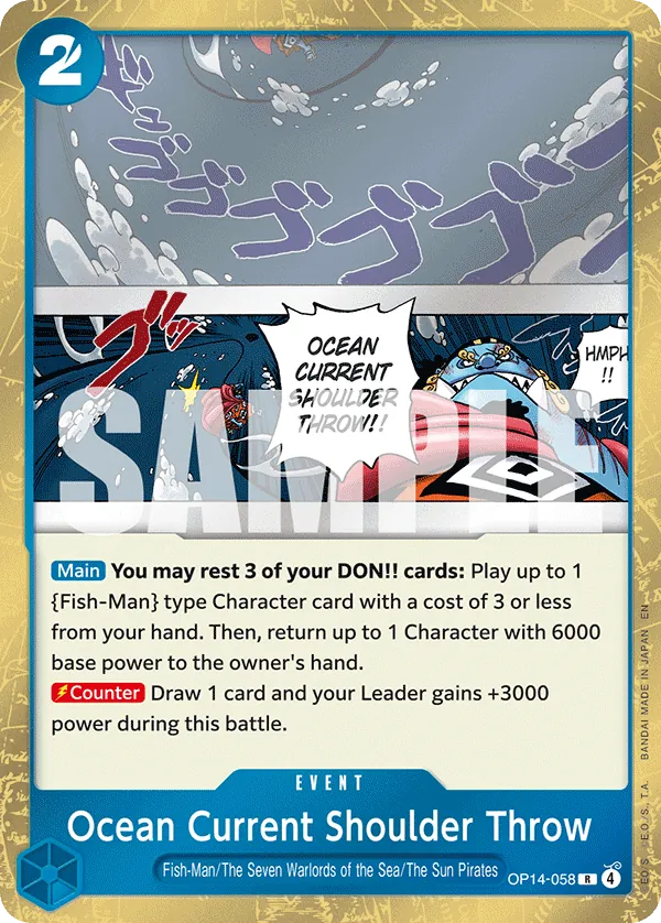OP14-058 Ocean Current Shoulder Throw [JP]