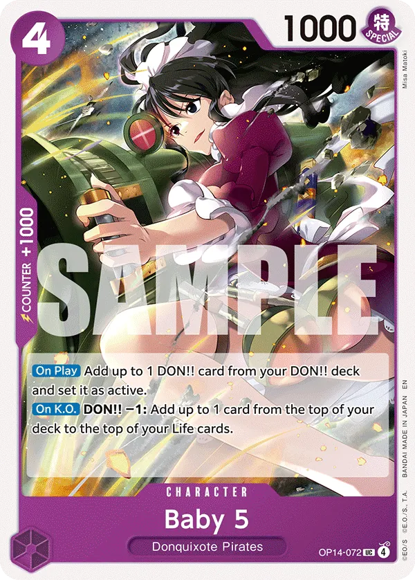 OP14-072 Baby 5 [JP]