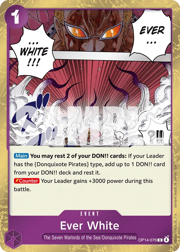 OP14-076 Ever White [JP]