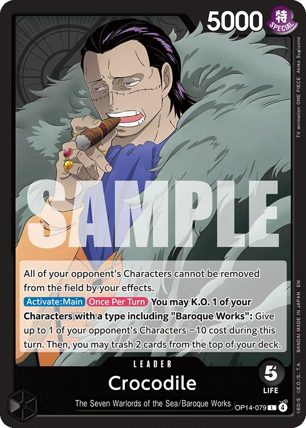 OP14-079 Crocodile [JP]