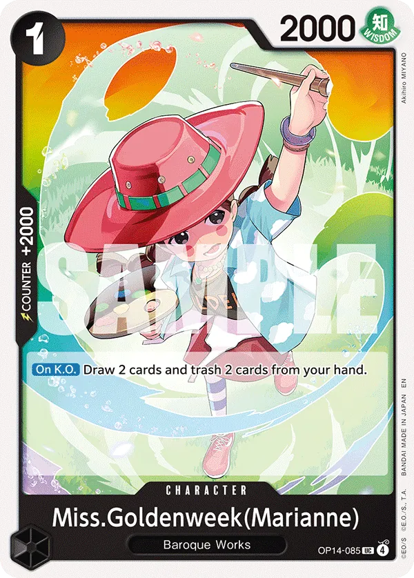 OP14-085 Miss.Goldenweek(Marianne) [JP]
