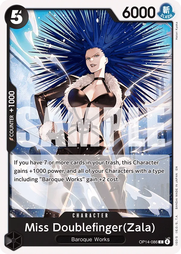 OP14-086 Miss Doublefinger(Zala) [JP]