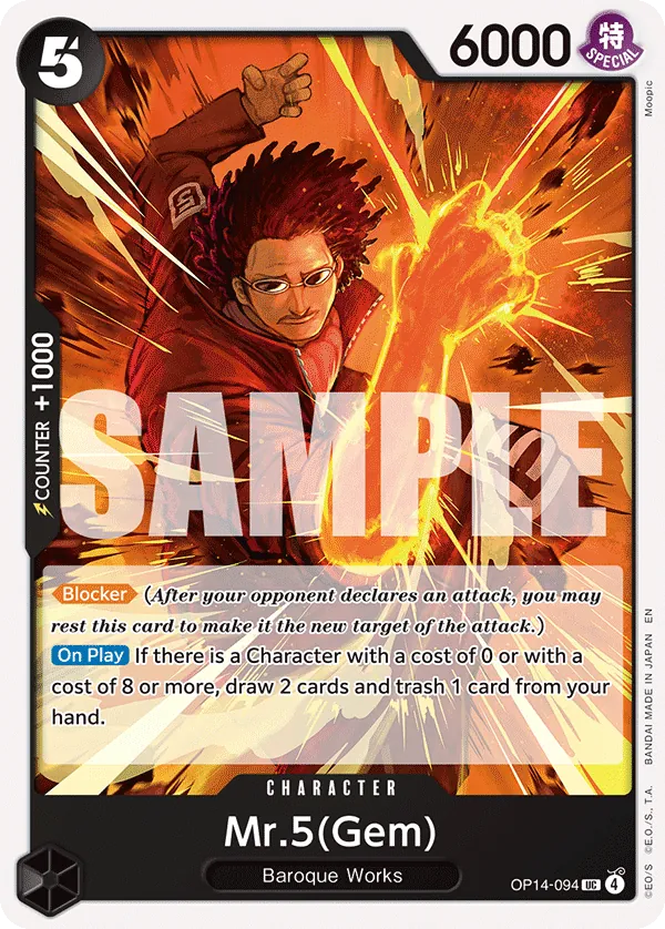 OP14-094 Mr.5(Gem) [JP]