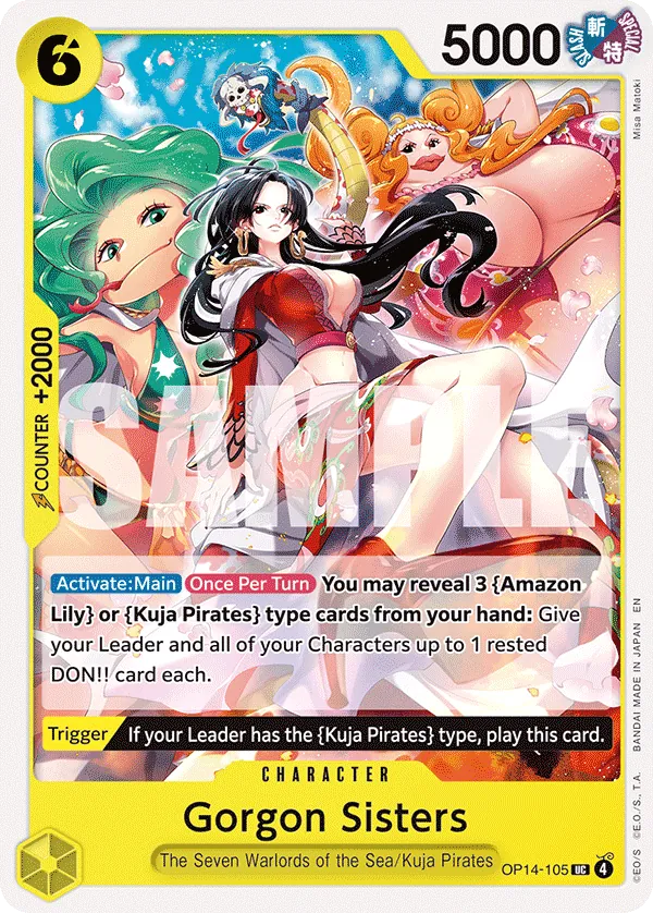 OP14-105 Gorgon Sisters [JP]