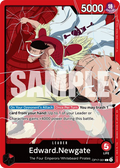 OP17-001 Edward.Newgate Japanese One Piece Card Game