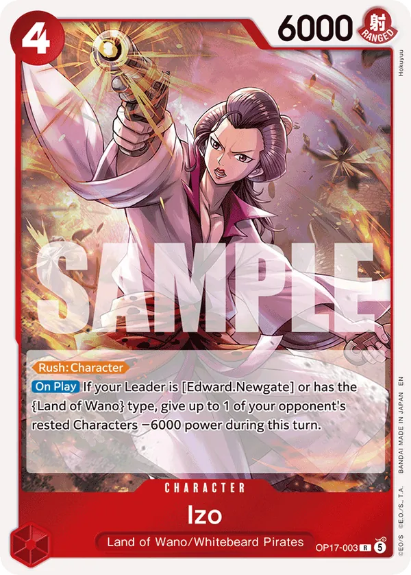 OP17-003 Izo Japanese One Piece Card Game
