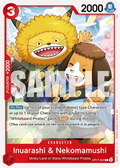 OP17-004 Inuarashi & Nekomamushi Japanese One Piece Card Game
