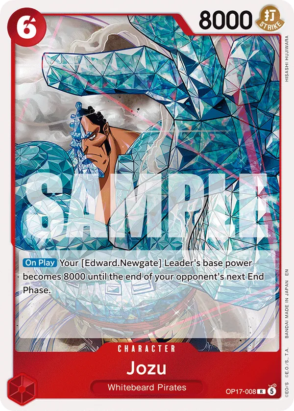 OP17-008 Jozu Japanese One Piece Card Game