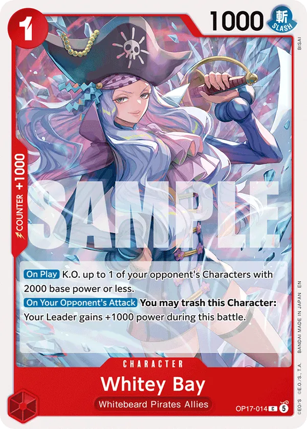 OP17-014 Whitey Bay Japanese One Piece Card Game
