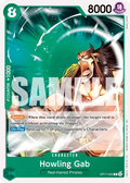 OP17-024 Howling Gab Japanese One Piece Card Game