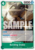 OP17-025 Building Snake Japanese One Piece Card Game