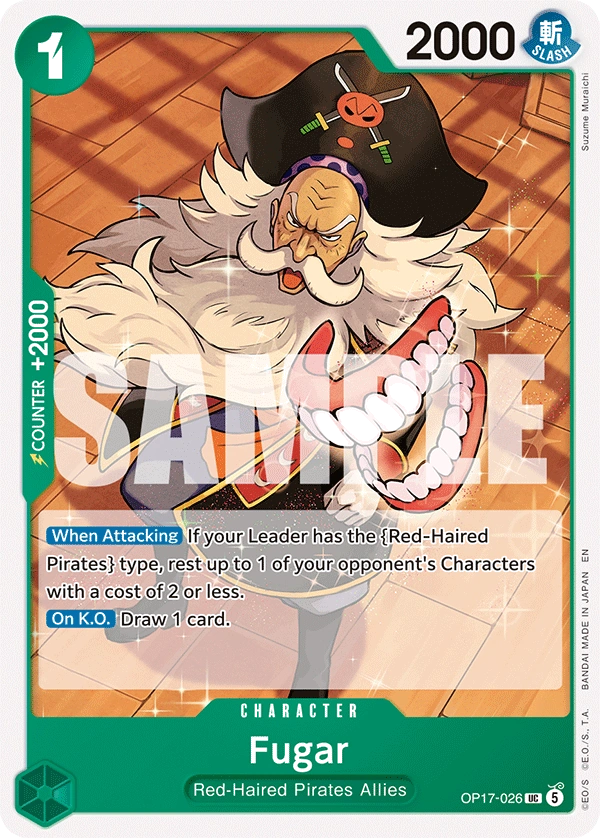 OP17-026 Fugar Japanese One Piece Card Game