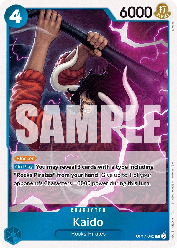 OP17-042 Kaido Japanese One Piece Card Game