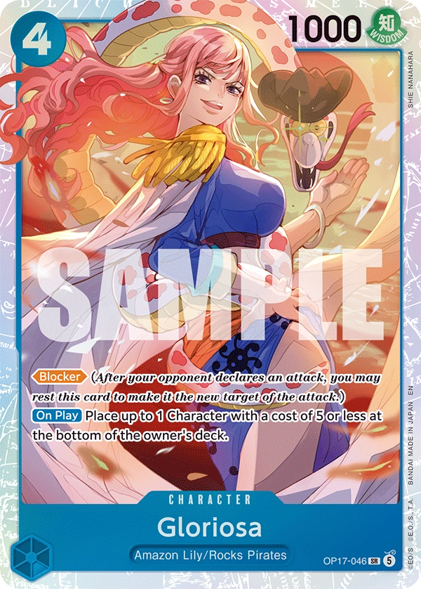 OP17-046 Gloriosa Japanese One Piece Card Game