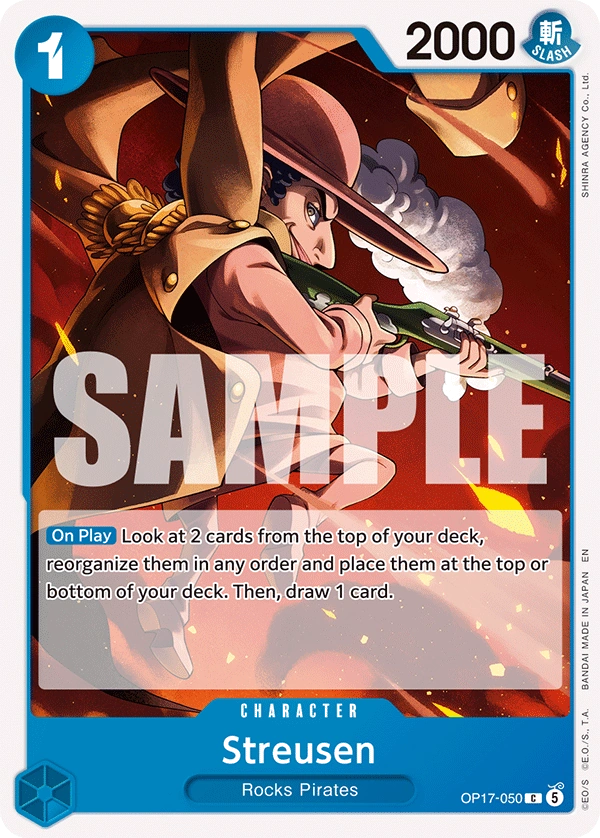 OP17-050 Streusen Japanese One Piece Card Game