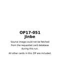OP17-051 Jinbe Japanese One Piece Card Game