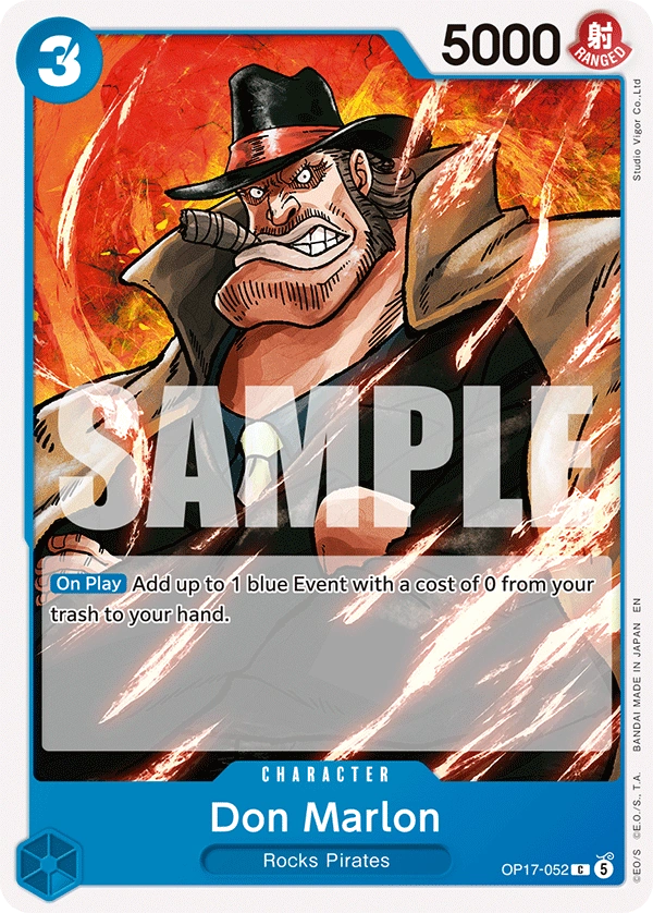 OP17-052 Don Marlon Japanese One Piece Card Game