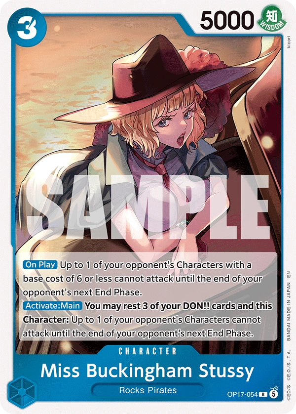 OP17-054 Miss Buckingham Stussy Japanese One Piece Card Game