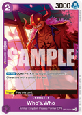 OP17-071 Who's-Who Japanese One Piece Card Game