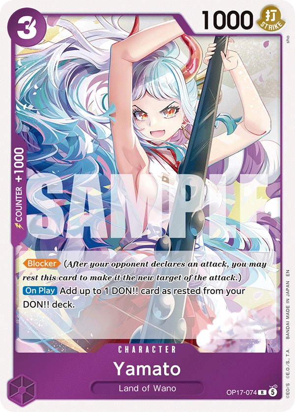 OP17-074 Yamato Japanese One Piece Card Game