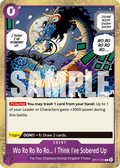 OP17-076 Wo Ro Ro Ro Ro... I Think I've Sobered Up Japanese One Piece Card Game