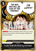OP17-096 I'm Luffy!! The Man Who Will Be King of the Pirates!! Japanese One Piece Card Game