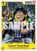 OP17-100 Capone Bege Japanese One Piece Card Game